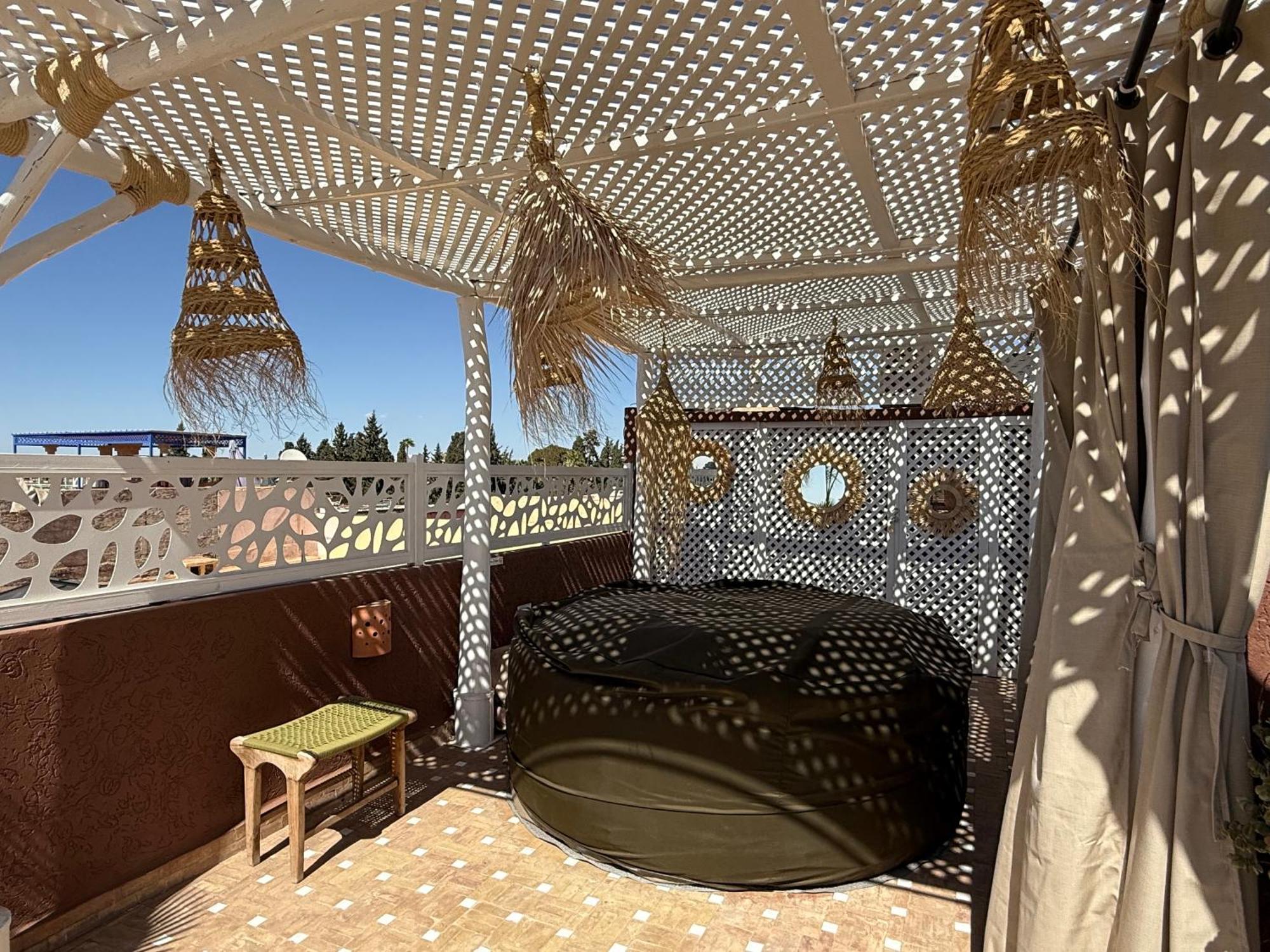 "Le 21", Exclusive Luxury Duplex 400M From Jemaa El Fna Place -Hammam-Jacuzzi-Koutoubia View-Roof Terrace -Speed Wifi Marrakesh Eksteriør bilde