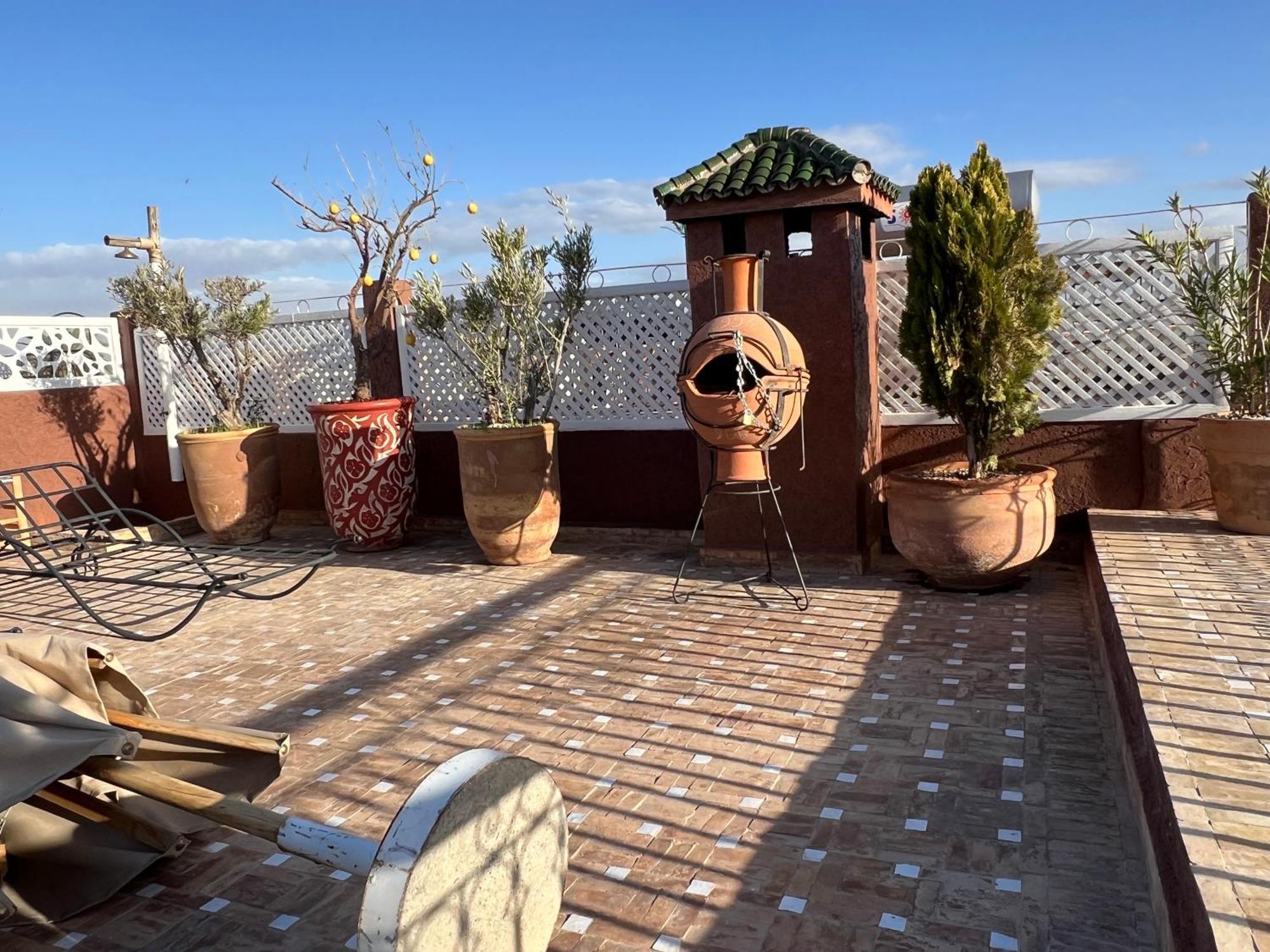 "Le 21", Exclusive Luxury Duplex 400M From Jemaa El Fna Place -Hammam-Jacuzzi-Koutoubia View-Roof Terrace -Speed Wifi Marrakesh Eksteriør bilde